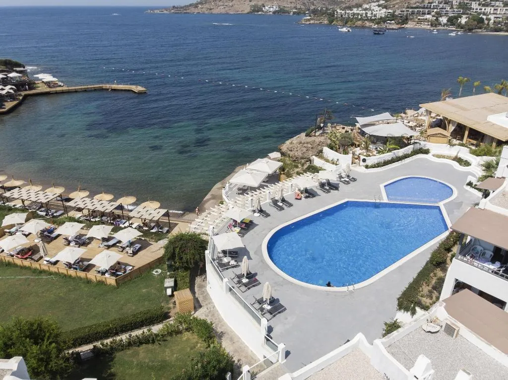 General view, Yaz Beach Hotel, Bodrum