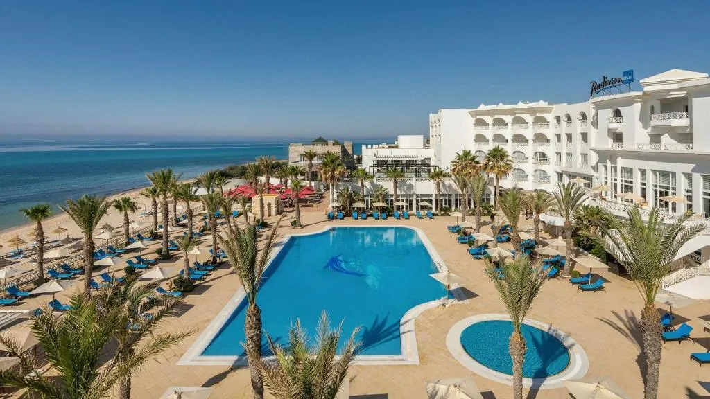Pool, Radisson Blu Resort & Thalasso Hammamet, Tunisia