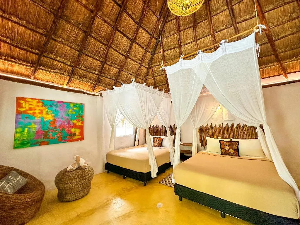 BUNGALOW TWO BEDS Room, Alito Tulum Hotel, Cancun Area