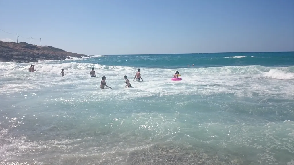Beach, Amazones Villas Apartments, Crete