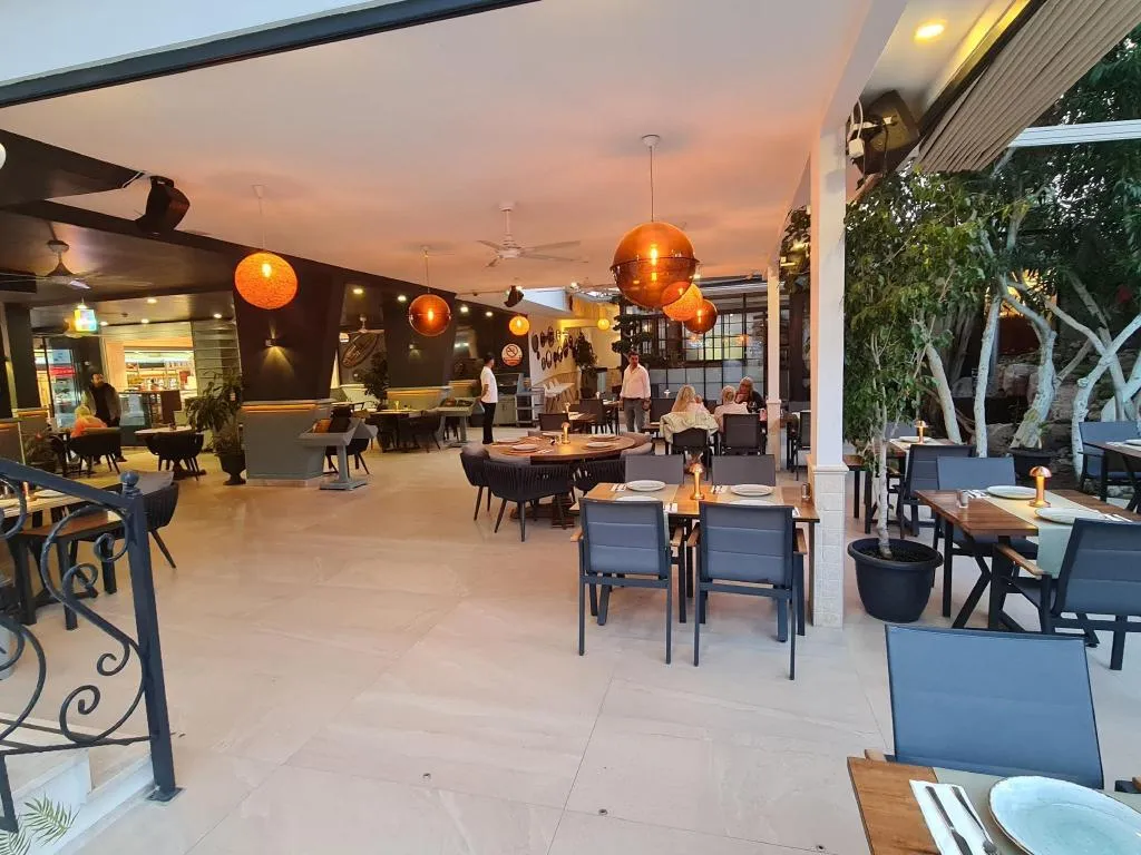 Restaurant, Tonoz Beach Hotel, Dalaman