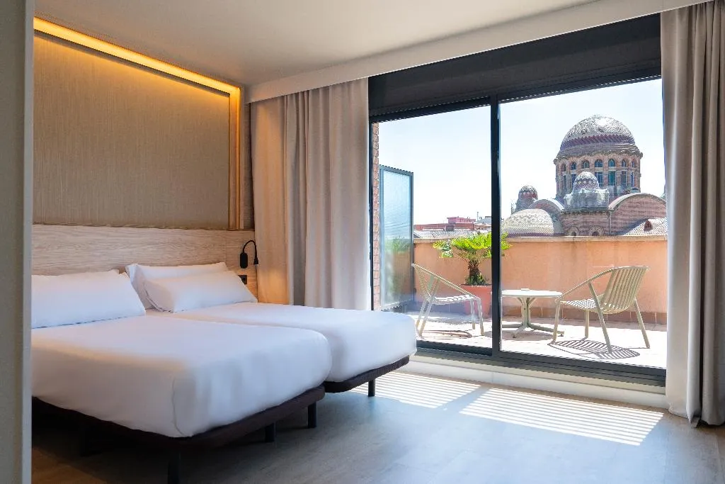 TWIN WITH TERRACE Room, Hotel Sant Pau, Barcelona