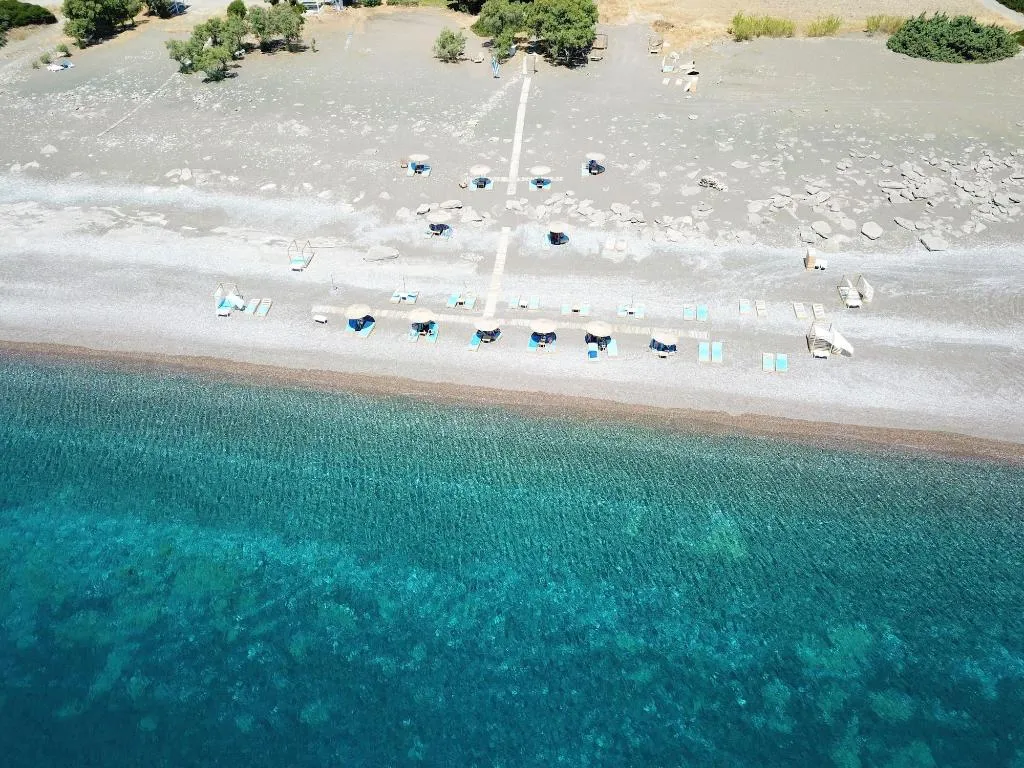 Beach, Eco Beach And Magic Garden, Rhodes
