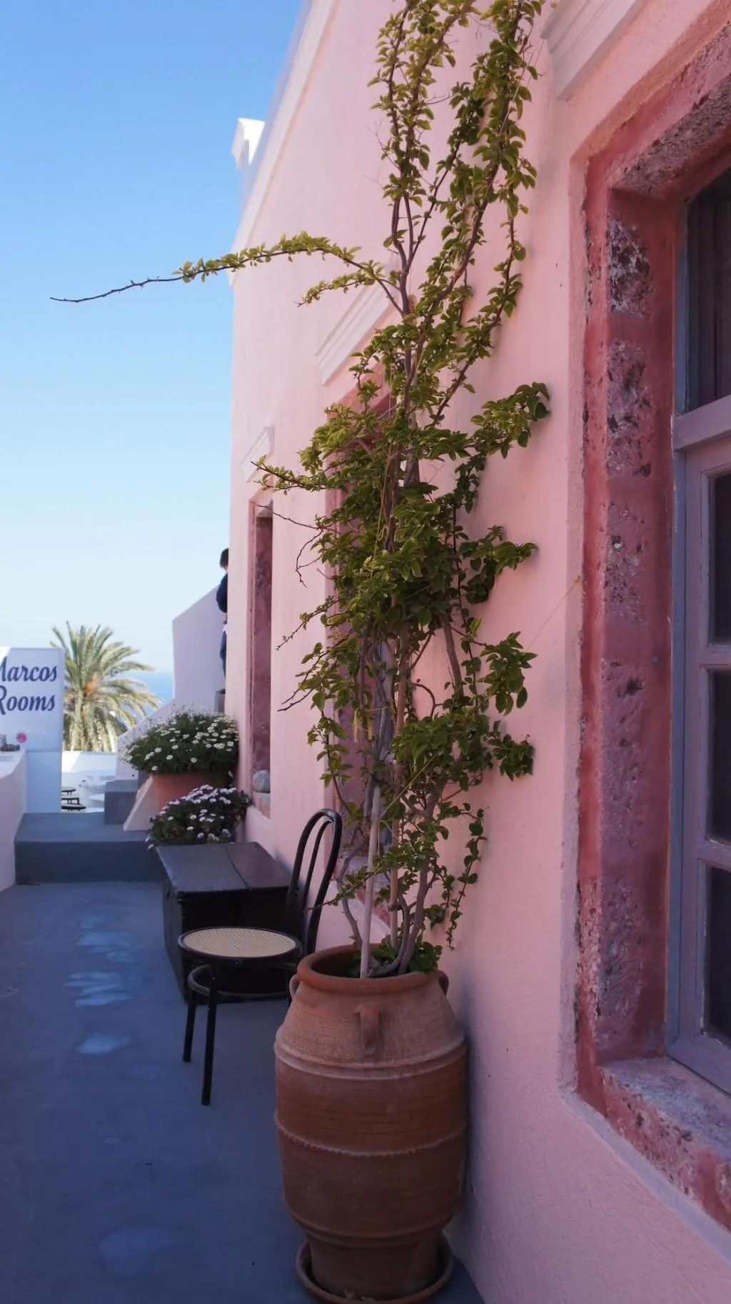 General view, Marcos Rooms, Santorini