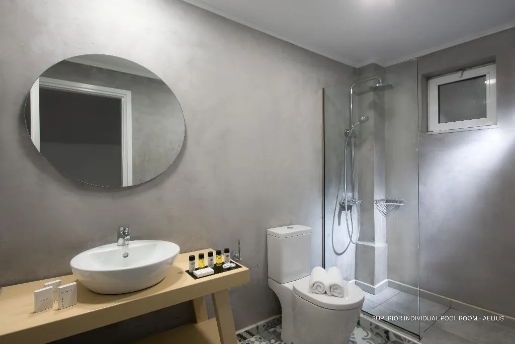 Double or Twin SUPERIOR WITH PRIVATE POOL Room, Aelius Hotel & Spa, Crete