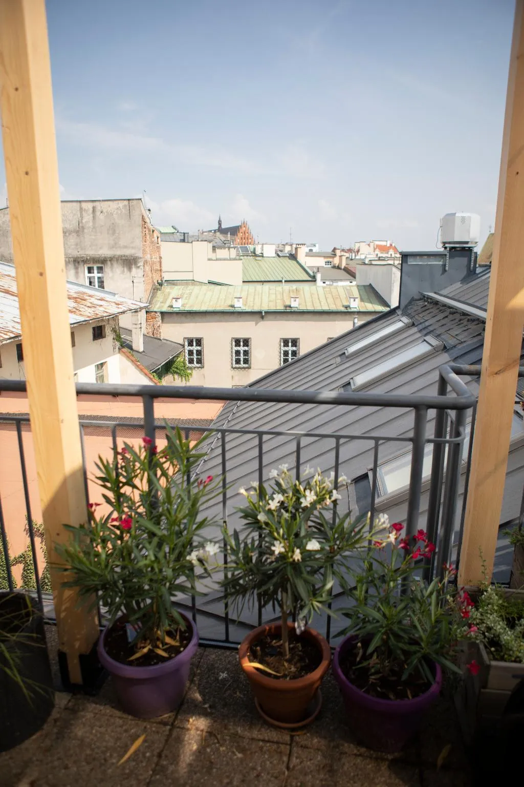Terrace, Gołębia 8 Residence, Krakow