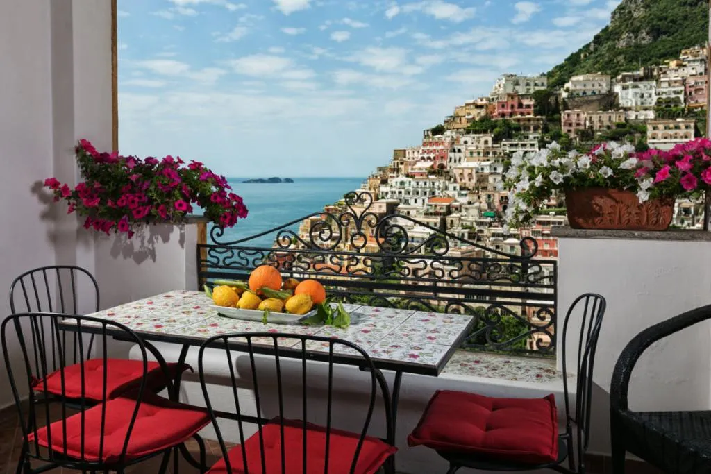 Terrace, Palazzo Margherita Positano, Naples