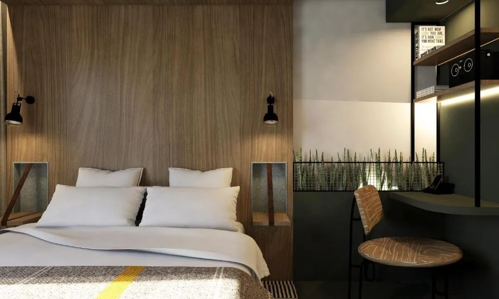 DOUBLE GUEST ROOM QUEEN BED Room, Se Catedral Hotel Porto, Tapestry Collection by Hi, Porto