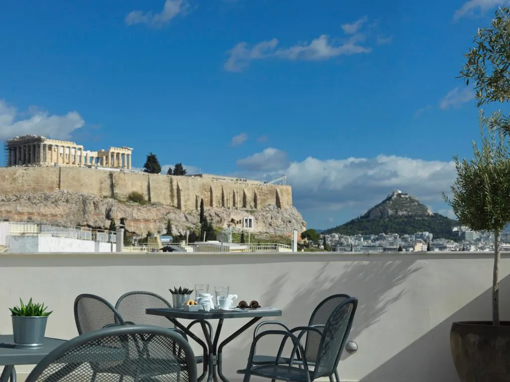Terrace, Acropolis Hill, Athens