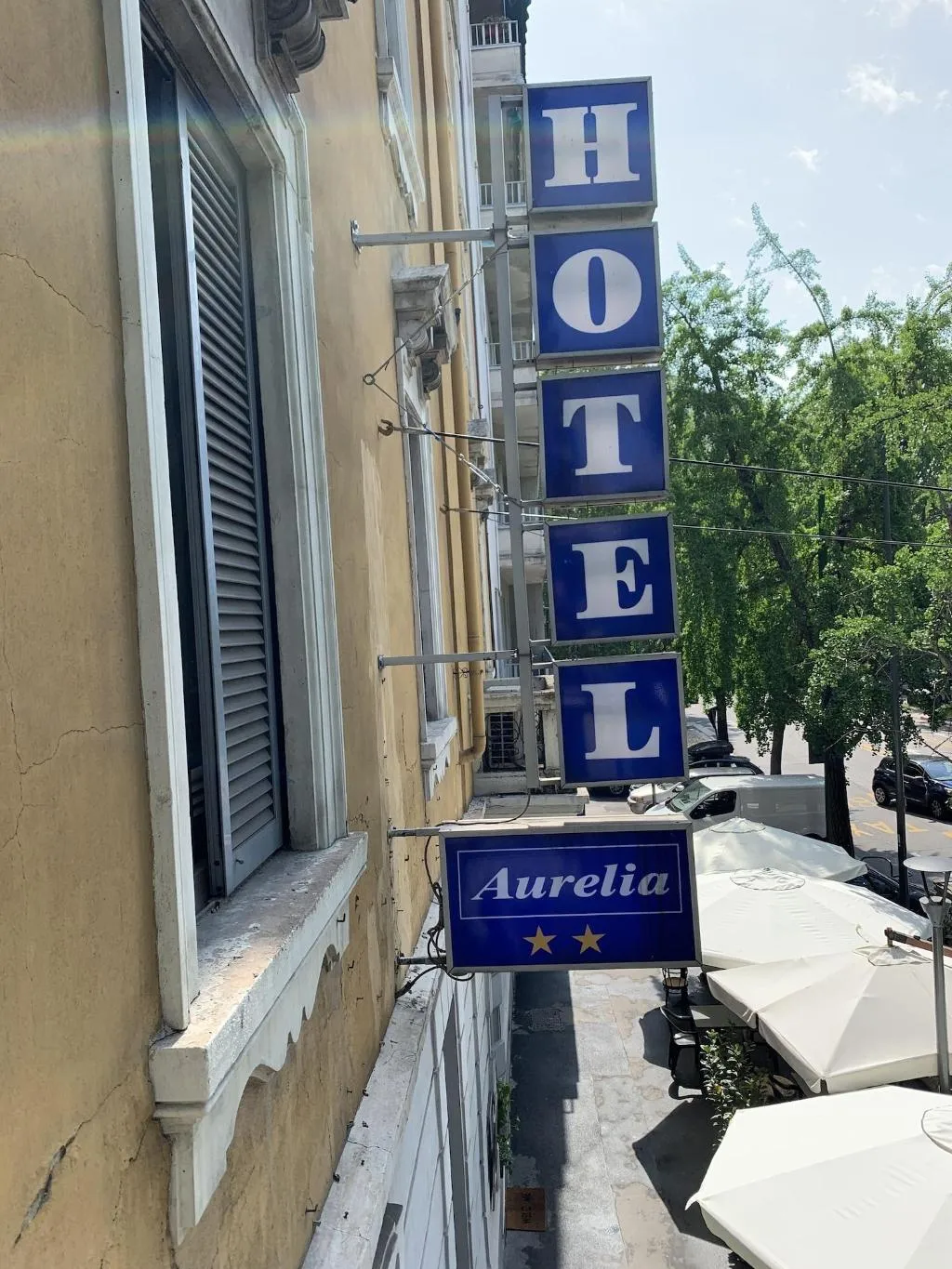 General view, Hotel Aurelia, Milan