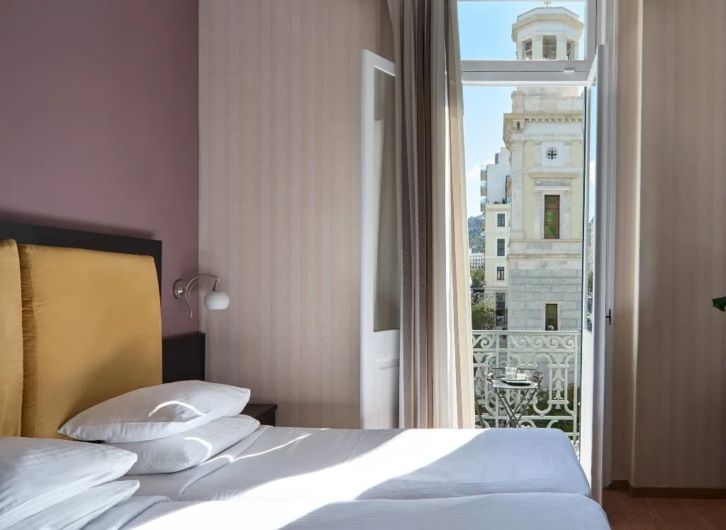 JUNIOR SUITE WITH BALCONY Room, Delphi Art Hotel, Athens