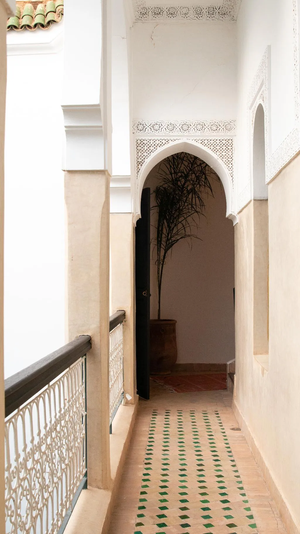 Lobby, Riad Amegrad hotel, Marrakech