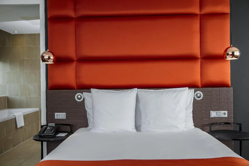 DOUBLE QUEEN SIZE BED Room, Holiday Inn Amsterdam-Arena Towers, Amsterdam