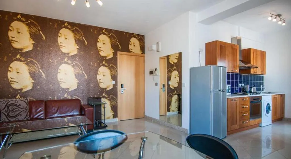 APARTMENT PARTIAL OCEAN VIEW QUEEN BED Room, Pebbles Boutique Aparthotel, Malta