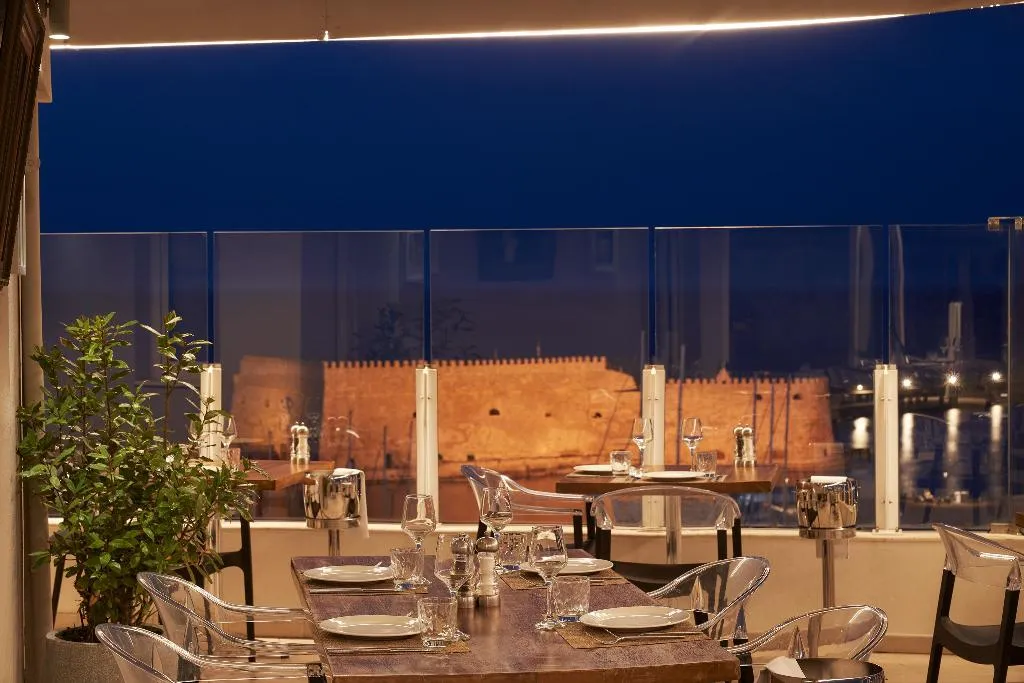 Terrace, Lato Boutique Hotel, Crete