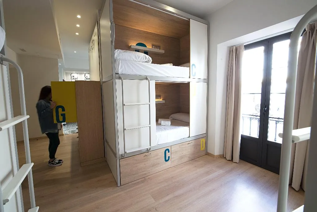 Bed in dormitory CAPACITY 8 Room, U-Sense For You Hostel Sevilla, Seville