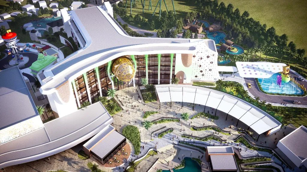 General view, The Land of Legends Nickelodeon Theme Park, Antalya