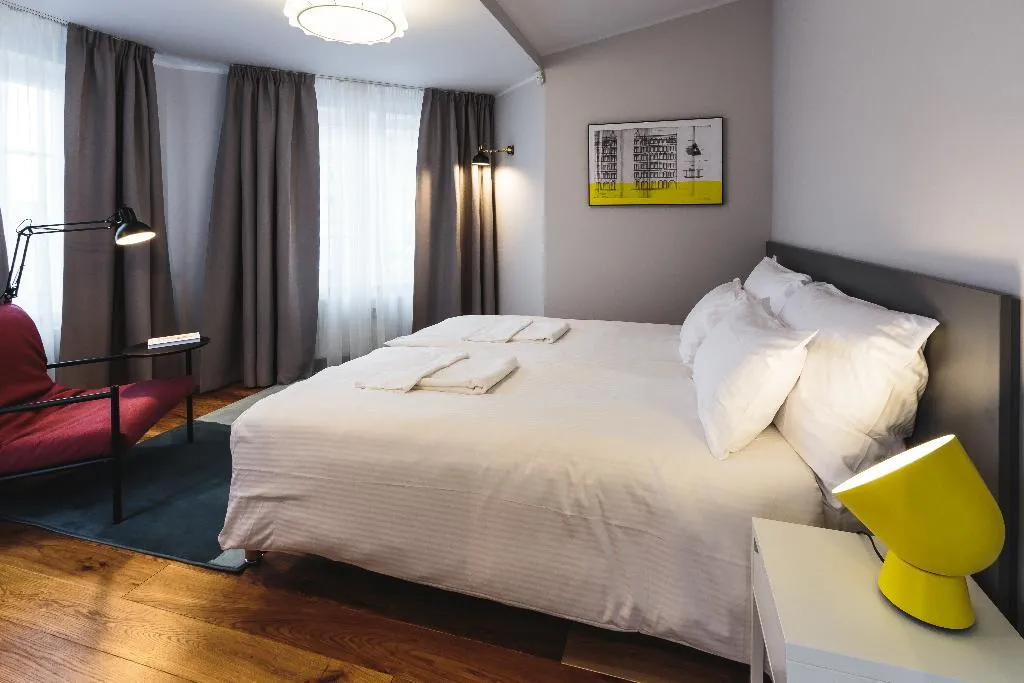 APARTMENT ONE BEDROOM WITH TERRACE Room, Riga Lux Apartments Skolas Street 20, Riga