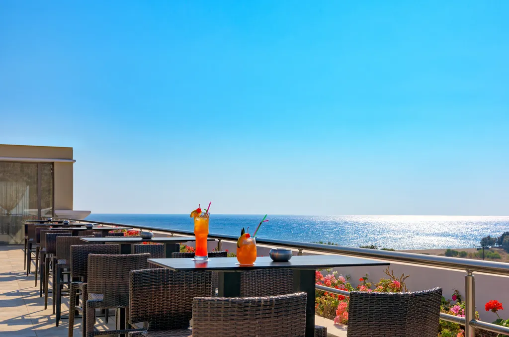 Bar, La Marquise Luxury Resort Complex, Rhodes