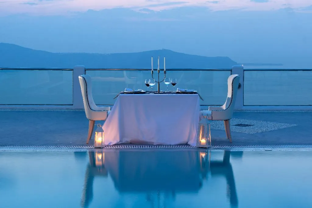 Restaurant, Belvedere Suites, Santorini