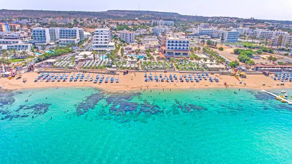 Beach, Vrissiana Beach Hotel, Cyprus