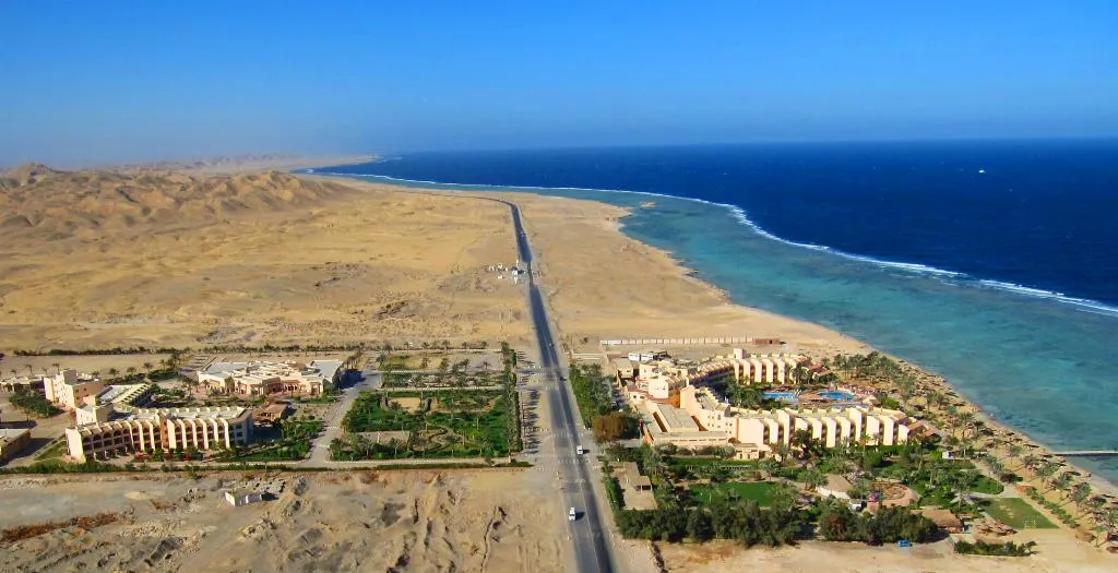 Beach, Flamenco Beach Resort, Red Sea Riviera