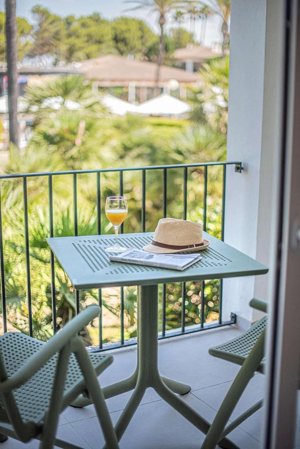 Terrace, Blau Colonia Sant Jordi Resort, Majorca