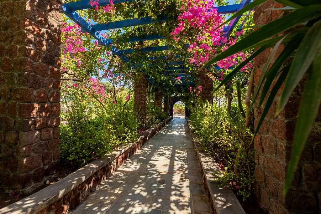 Terrace, Andreas Aparthotel, Santorini