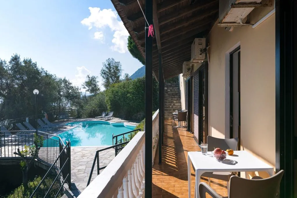 Terrace, Dimitra Studios, Corfu