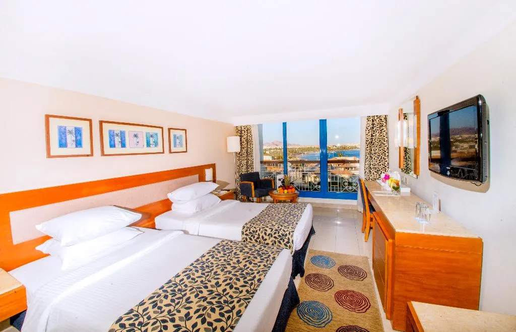 DOUBLE SEA VIEW Room, Marina Sharm Hotel, Red Sea Riviera