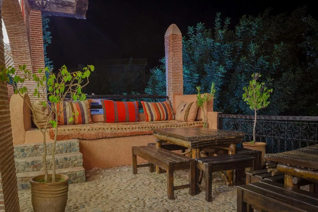 Terrace, Dar Ikalimo Ourika, Marrakech