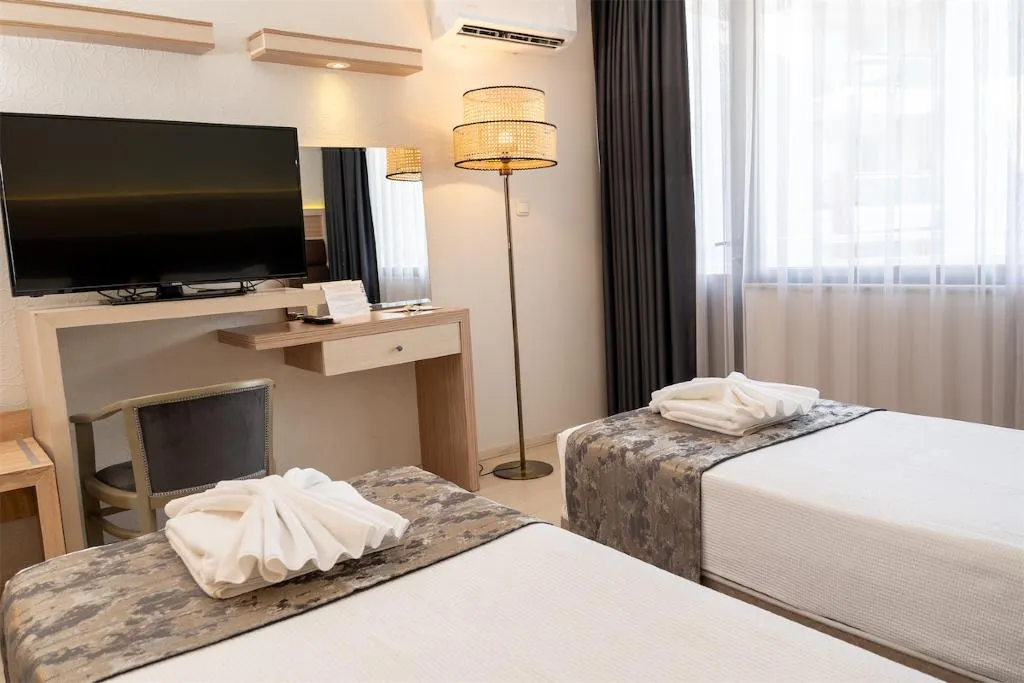 Double or Twin SIDE SEA VIEW Room, Hotel Caprea, Dalaman