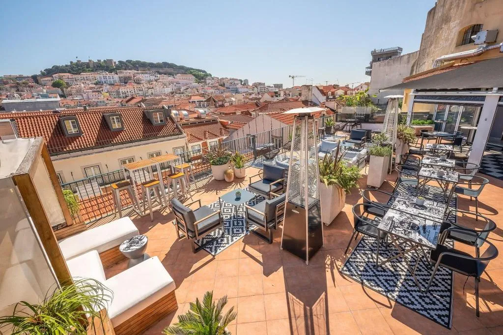 Terrace, The Art Inn Lisbon, Lisbon