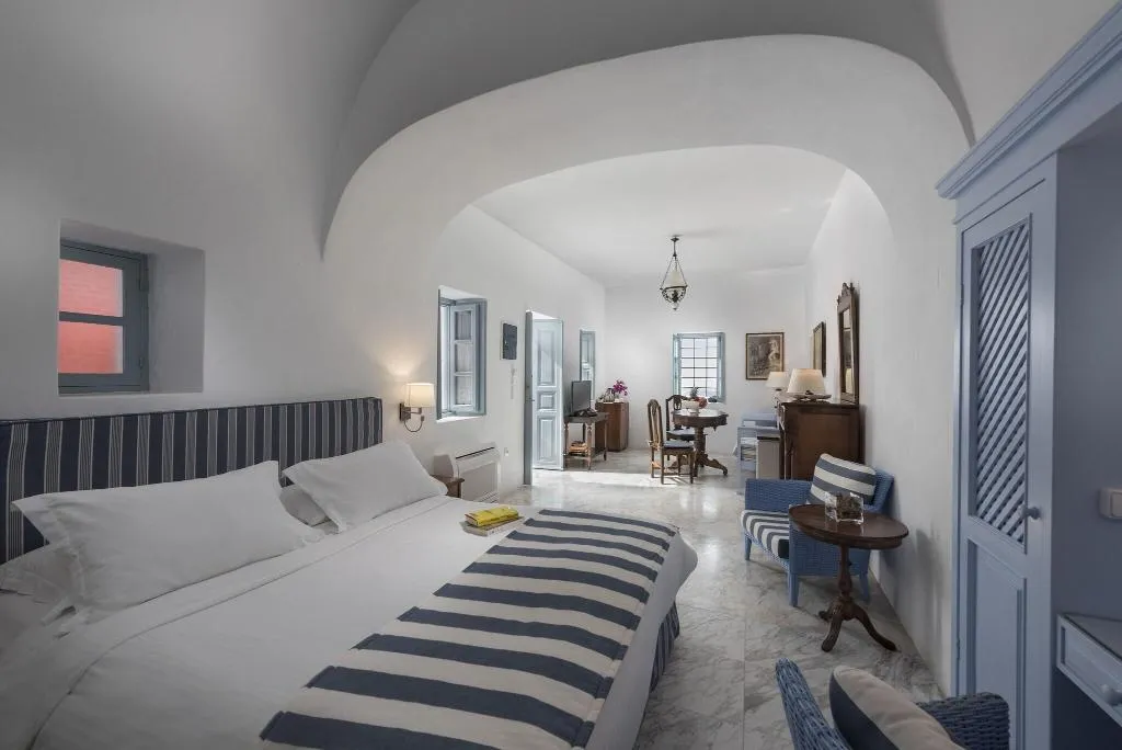 Room, Aigialos Luxury Traditional Settlement, Santorini