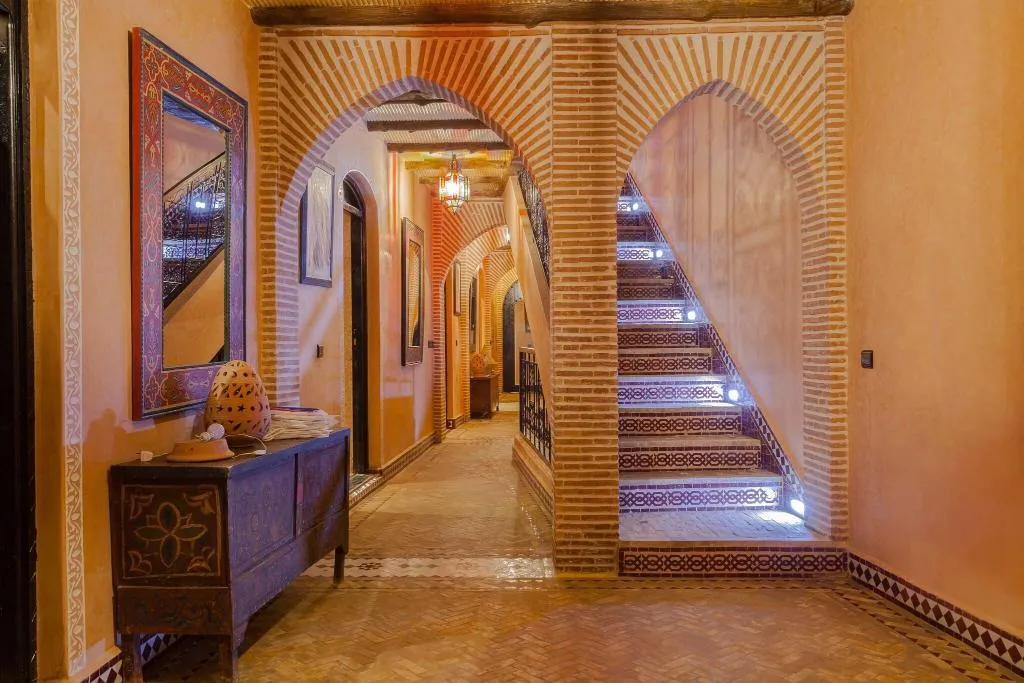 Lobby, Dar Ikalimo Ourika, Marrakech