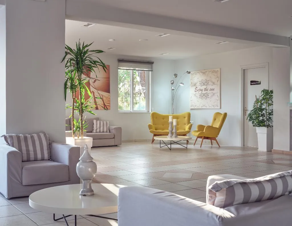Lobby, Koukounaria  Hotel & Suites, Corfu