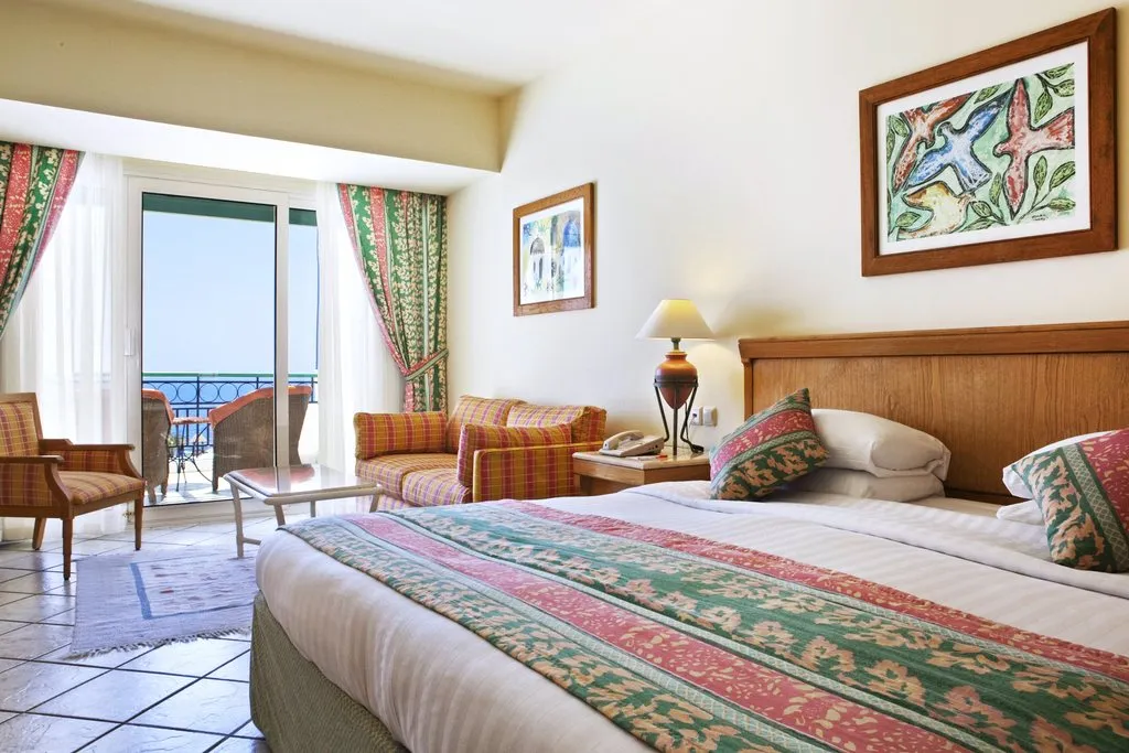 SINGLE SEA VIEW Room, Safir waterfalls resort, Red Sea Riviera