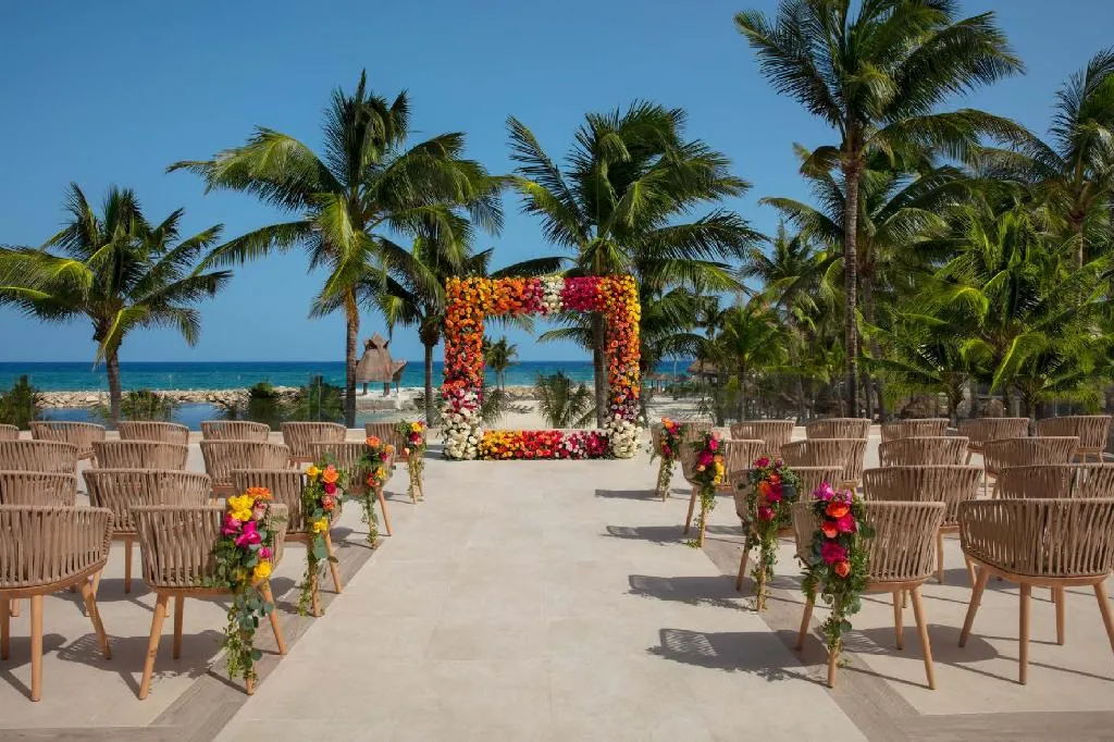Terrace, Dreams Aventuras Riviera Maya All Inclusive, Cancun Area