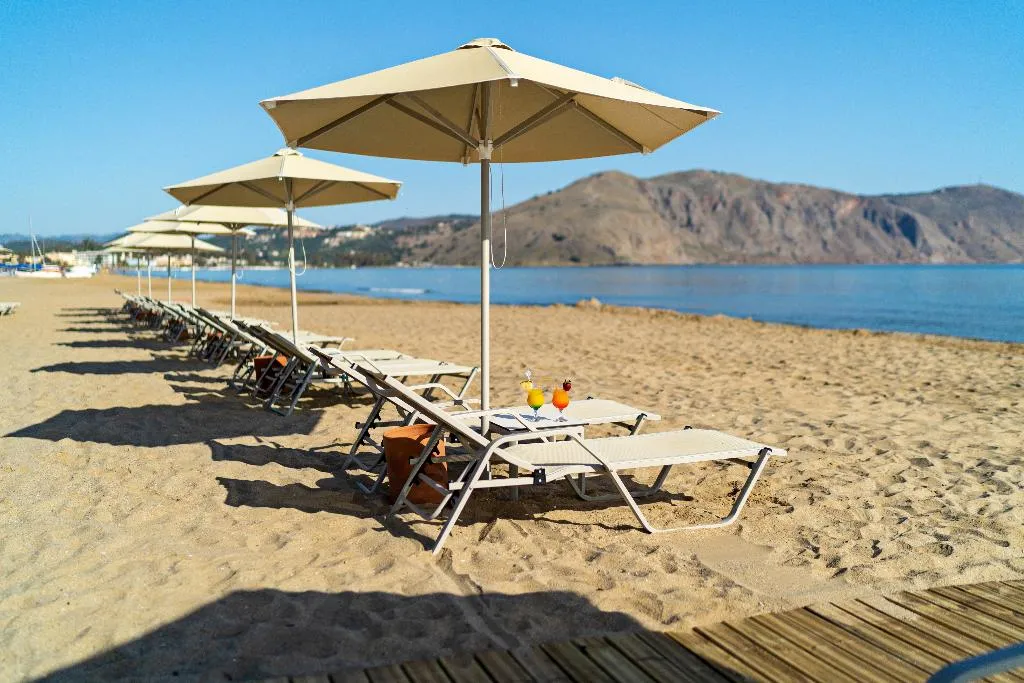 Beach, Pilot Beach Resort, Crete
