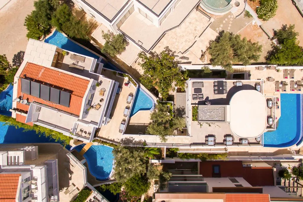 Terrace, Kalkan Saray Suites, Dalaman
