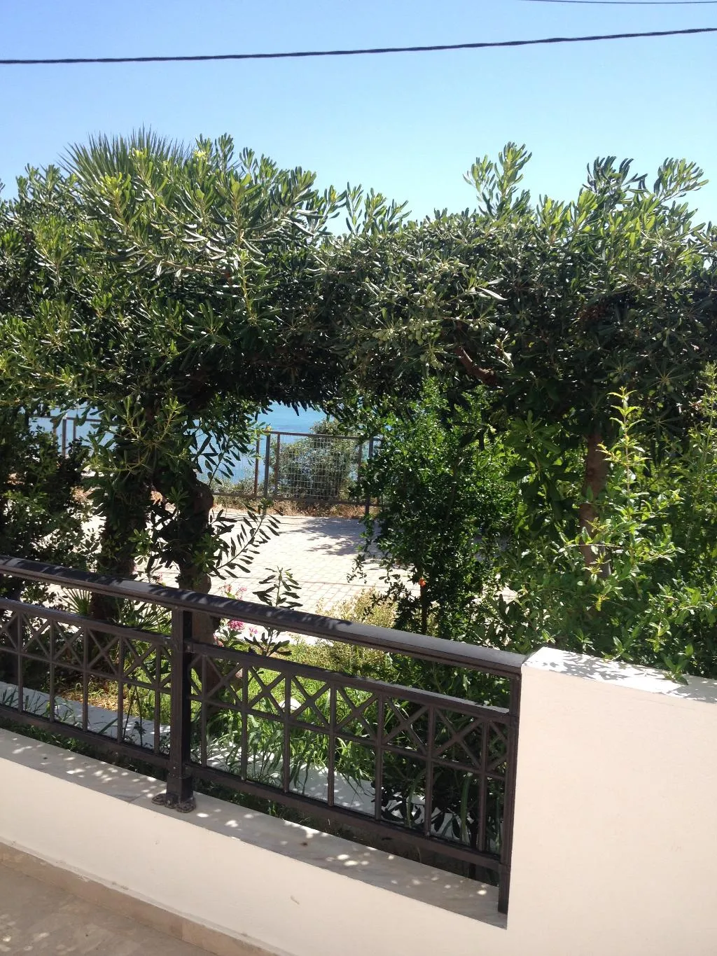 Terrace, Cretasun Apartments, Crete