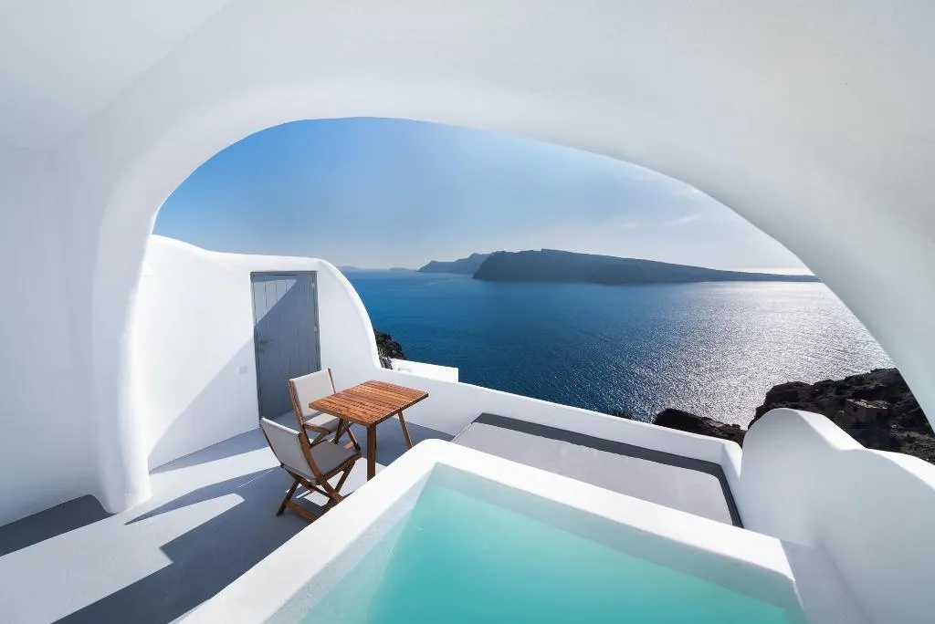 Room, Maregio Suites, Santorini