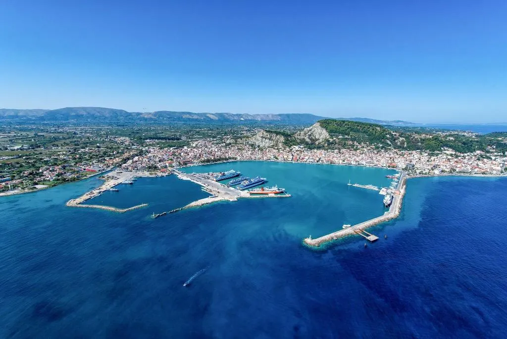 General view, Strada Marina, Zante