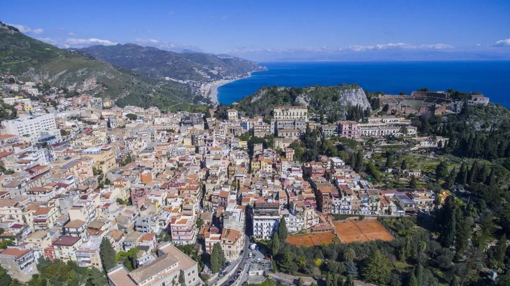 General view, Villa Paradiso, Taormina