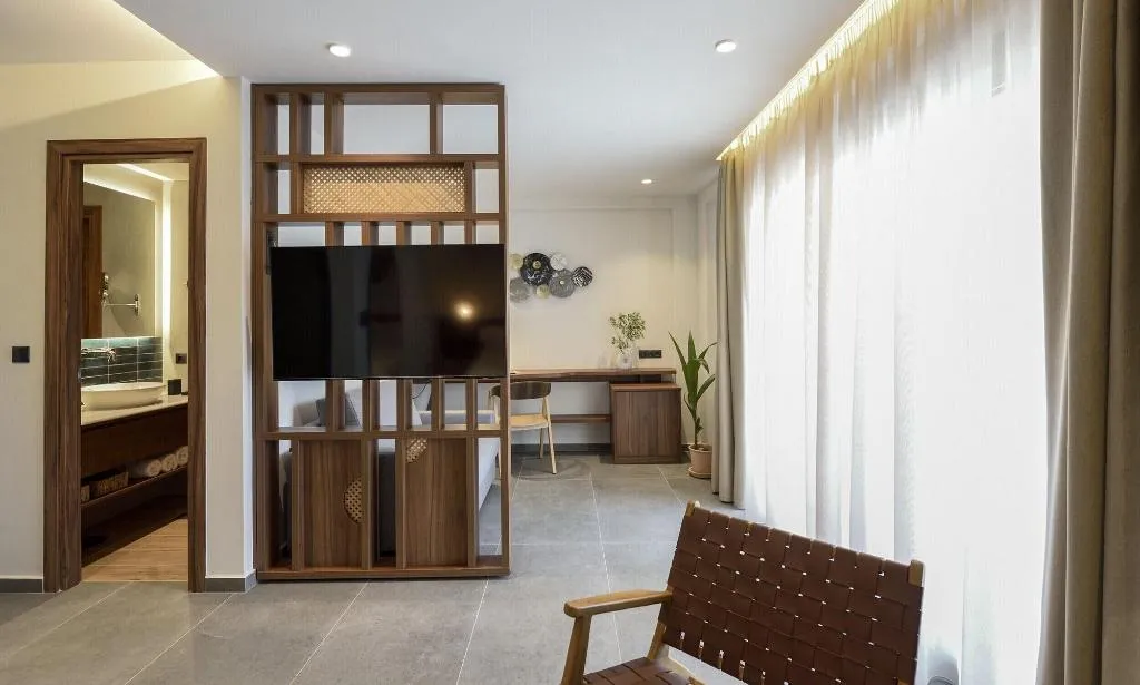 JUNIOR SUITE SEA VIEW Room, Amyntas Seafront Hotel – Adults Only, Halkidiki