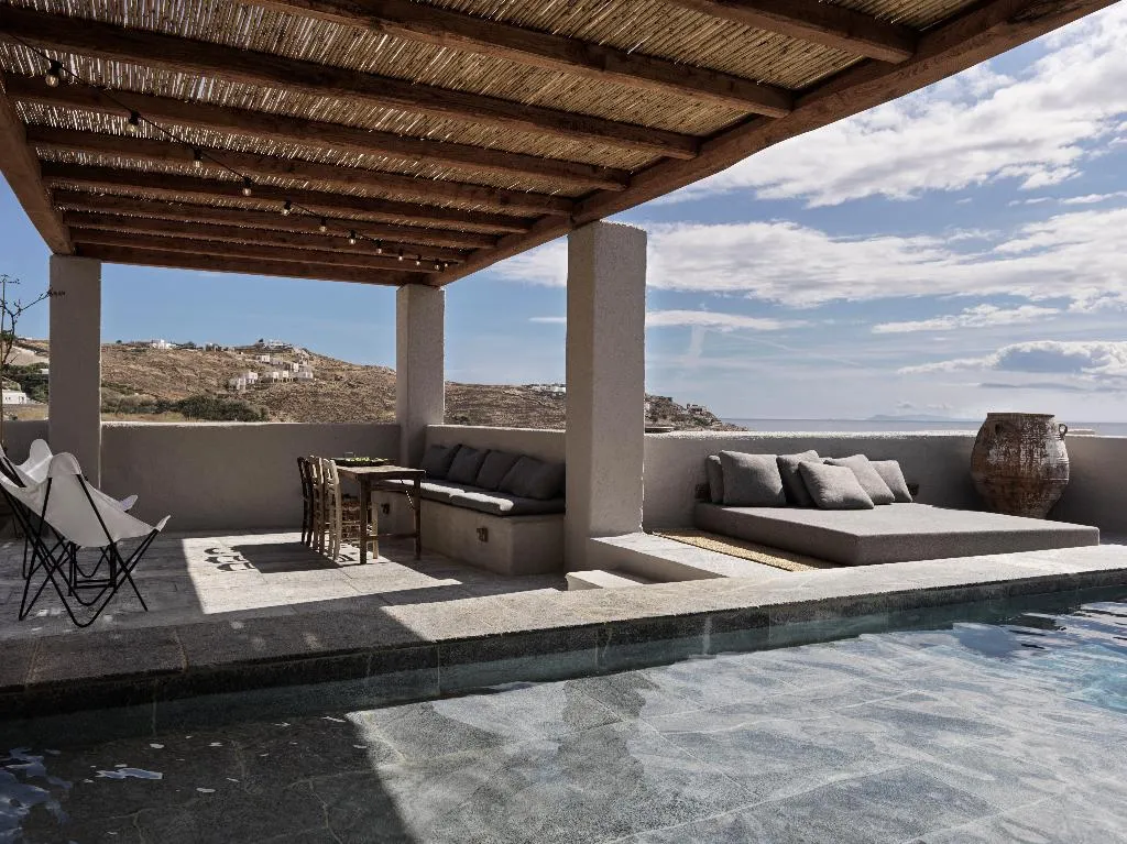 SUITE OCEAN VIEW KING BED Room, Nomad Mykonos Small Luxury Hotels of the World., Mykonos