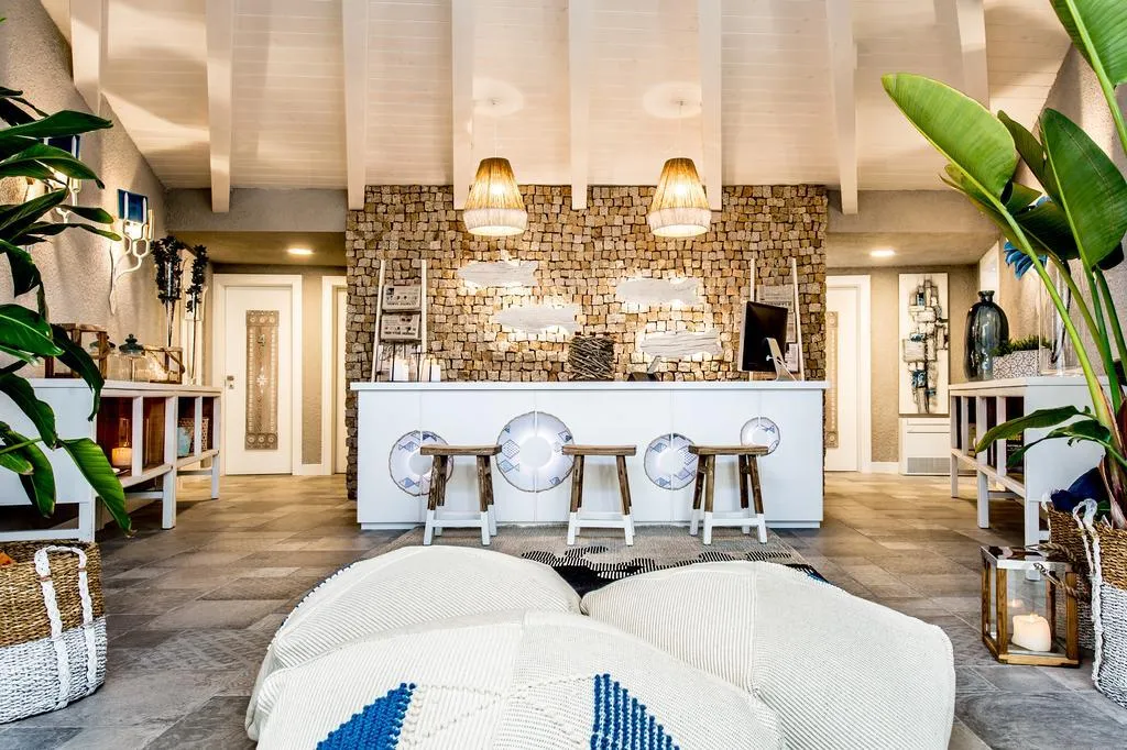 Lobby, Boutique Hotel Capo Blu, Cagliari