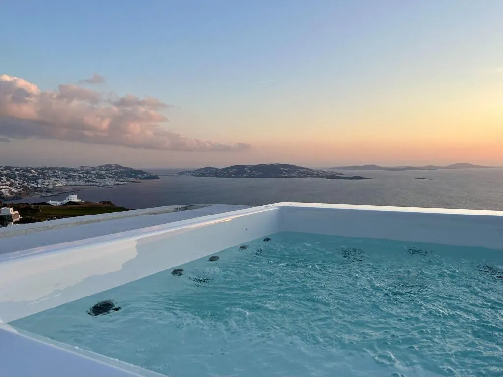 Pool, La Maison Blanche, Mykonos