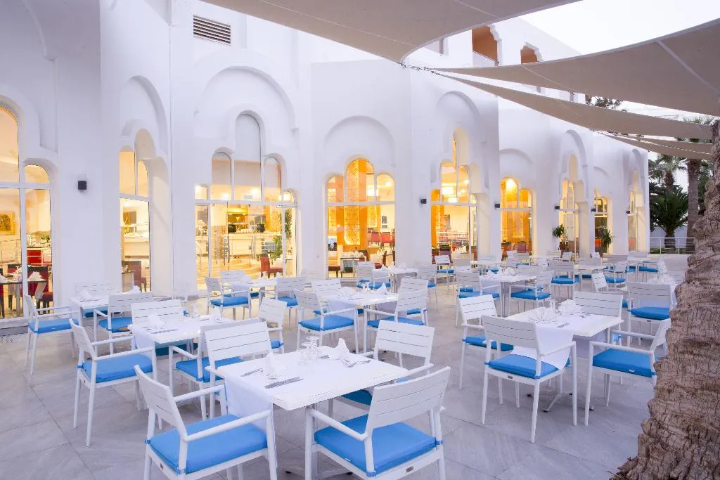 Terrace, Marhaba Palace, Tunisia