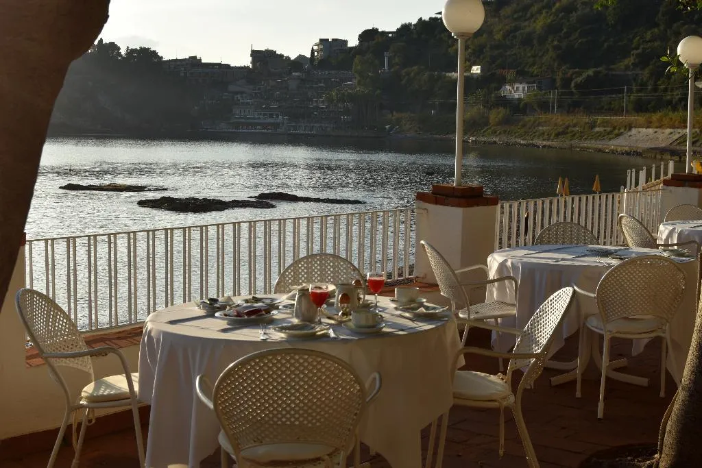 Restaurant, Lido Mediterranee, Taormina